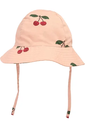 Konges Sløjd Cherry Print Cotton Sun Hat