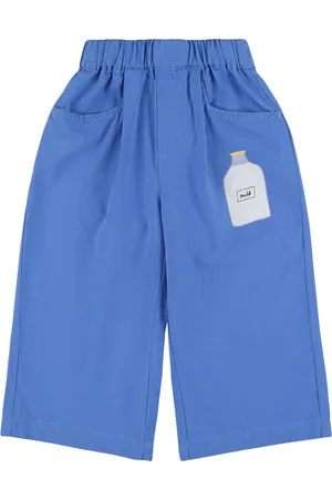 Jelly Mallow Milk Print Cotton Pants