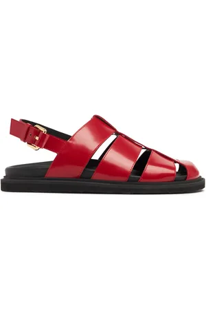 Moschino 30mm Leather Sandals