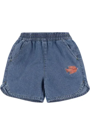 Jelly Mallow Cotton Chambray Shorts