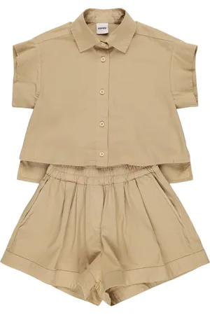 Aspesi Stretch Cotton Poplin Shirt & Shorts