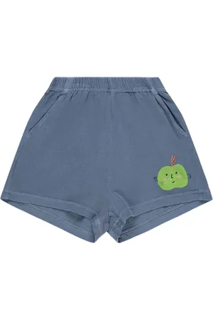 Jelly Mallow Printed Cotton Jersey Shorts