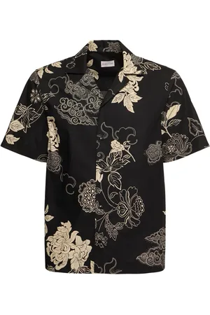 Moncler Floral Print Cotton Shirt