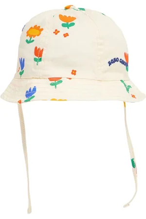 Bobo Choses Printed Cotton Muslin Hat