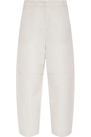 Max Mara Jack Canvas Wide Leg Pants