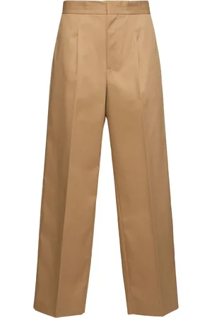 Msgm Cotton Blend Pants