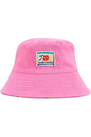 Bobo Choses Reversible Cotton Blend Bucket Hat