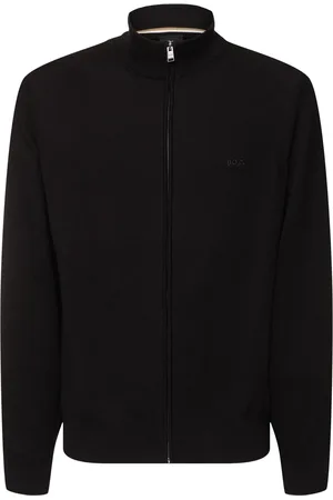 HUGO BOSS Palano Zipped Cotton Sweatshirt