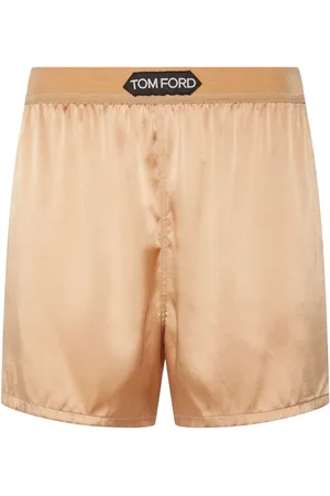Tom Ford Stretch Silk Satin Pajama Shorts