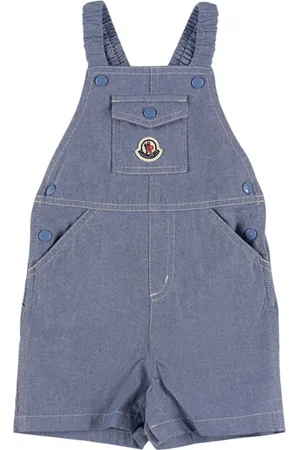Moncler Chambray Cotton Romper