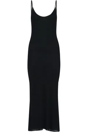 Khaite Leesal Viscose Midi Dress