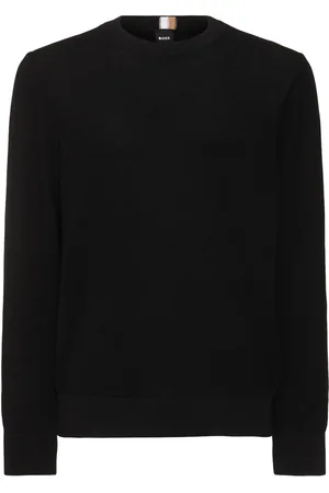 HUGO BOSS Ecaio Cotton Knit Sweater
