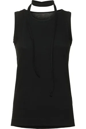 YOHJI YAMAMOTO Binder Jersey Tank Top