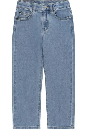 Moncler Bleached Cotton Blend Jeans