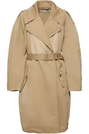 Acne Studios Ostrid Twill Trench Coat