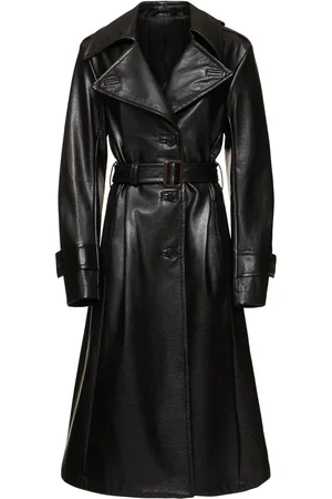 Acne Studios Oliv Belted Long Trench Coat