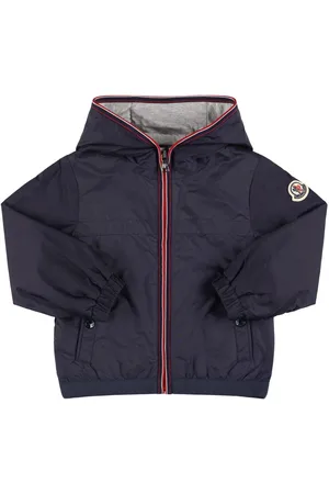 Moncler Anton Hooded Nylon Rainwear Jacket