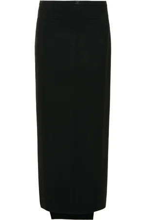 Courrèges Heritage Tech Crepe Maxi Skirt