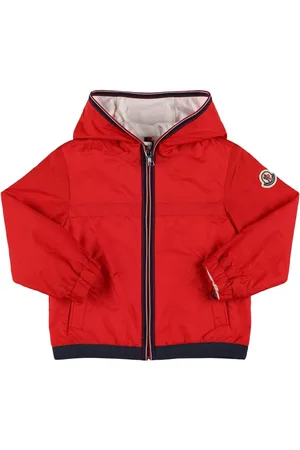 Moncler Anton Hooded Nylon Rainwear Jacket