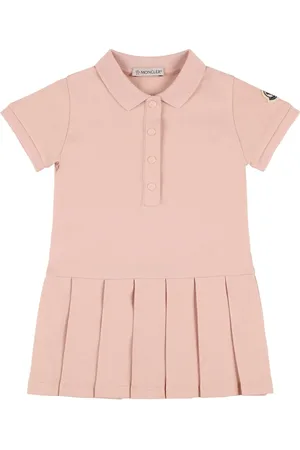 Moncler Cotton Blend Piquet Polo Shirt Dress