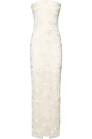 ROTATE Albertina Lace Tube Dress