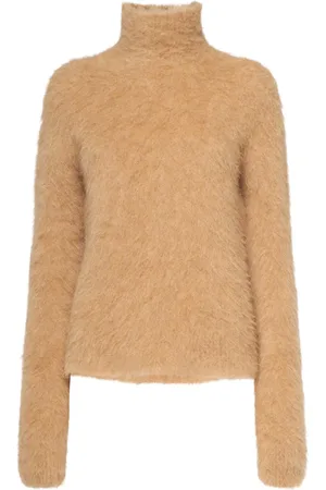 Sportmax Elgar Fluffy Alpaca Blend Knit Sweater