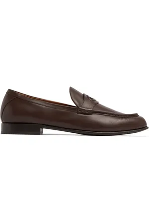 VALENTINO GARAVANI Vlogo Signature Leather Loafers