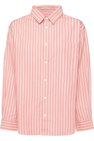 MATTEAU Classic Striped Cotton Poplin Shirt