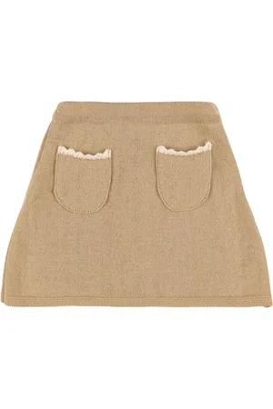 MIPOUNET Marina Wool Blend Knit Skirt
