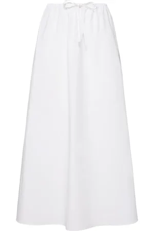 MATTEAU Cotton Poplin Maxi Skirt