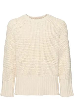Low Classic Chunky Rib Knit Cotton Blend Sweater