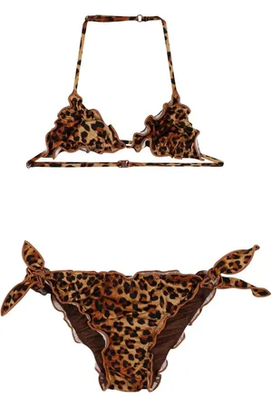 MC2 SAINT BARTH Leopard Print Bikini