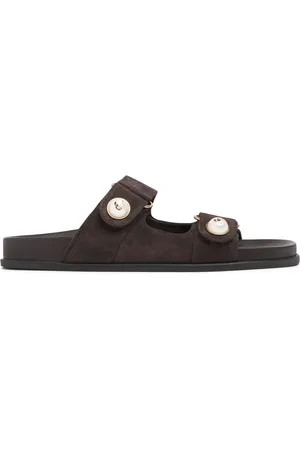 Jimmy Choo 25mm Fayence Suede Sandals