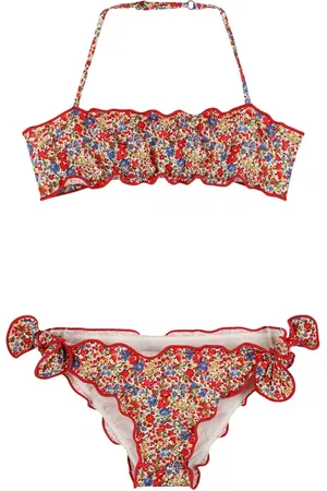 MC2 SAINT BARTH Flower Liberty Print Bikini