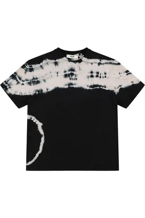 Msgm Printed Cotton Jersey T-shirt
