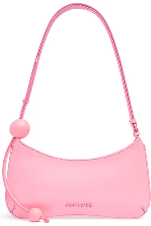 Jacquemus Le Bisou Perle Leather Shoulder Bag