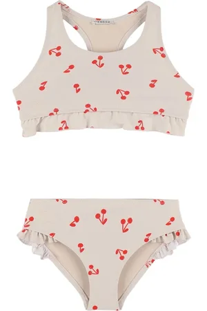 Liewood Cherry Print Recycled Nylon Bikini