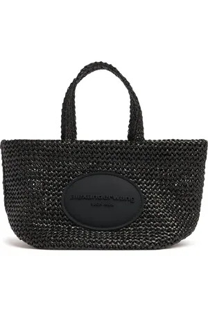 Alexander Wang Small Punch Raffia Effect Tote Bag