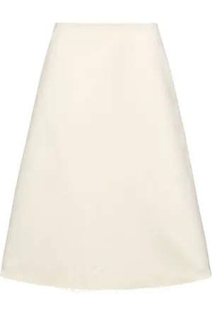 THE GARMENT Kelly Cotton Blend Midi Skirt
