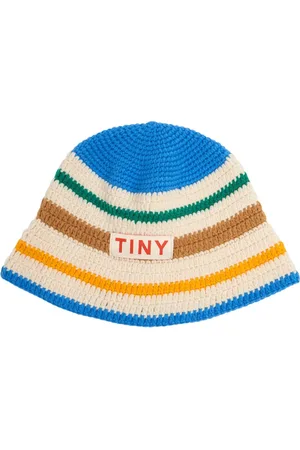 Tiny Cottons Striped Knit Bucket Hat
