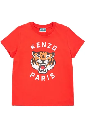 Kenzo Printed Cotton Jersey T-shirt