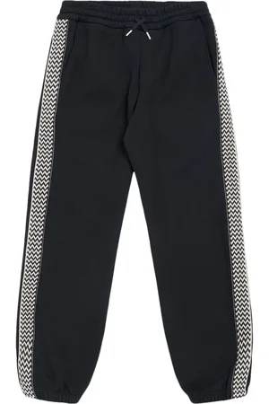 Lanvin Embroidered Cotton Sweatpants