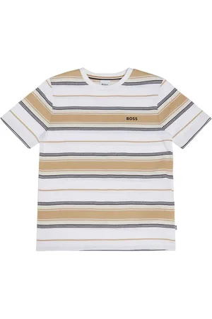 HUGO BOSS Striped Cotton Jersey T-shirt