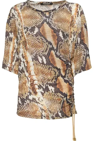 Roberto Cavalli Printed Viscose T-shirt