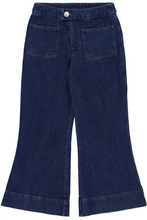 TANGERINE Stretch Cotton Wide Leg Jeans