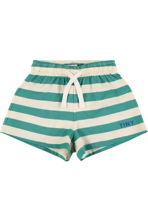 Tiny Cottons Striped Cotton Jersey Shorts