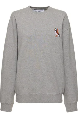J.W.Anderson Puffin Cotton Jersey Sweatshirt