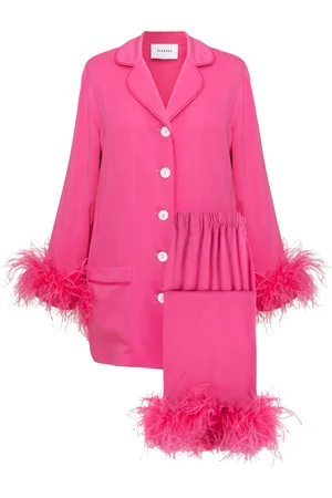 Sleeper Party Pajama Set W/ Feathers
