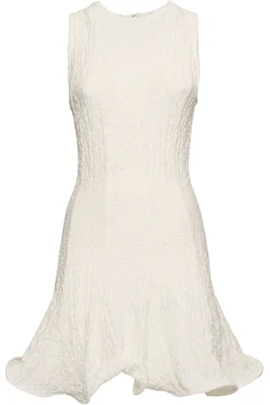 Msgm Crinkled Sleeveless Mini Dress