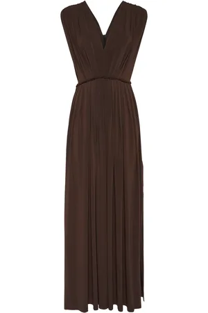 Max Mara Walter Stretch Jersey Long Dress